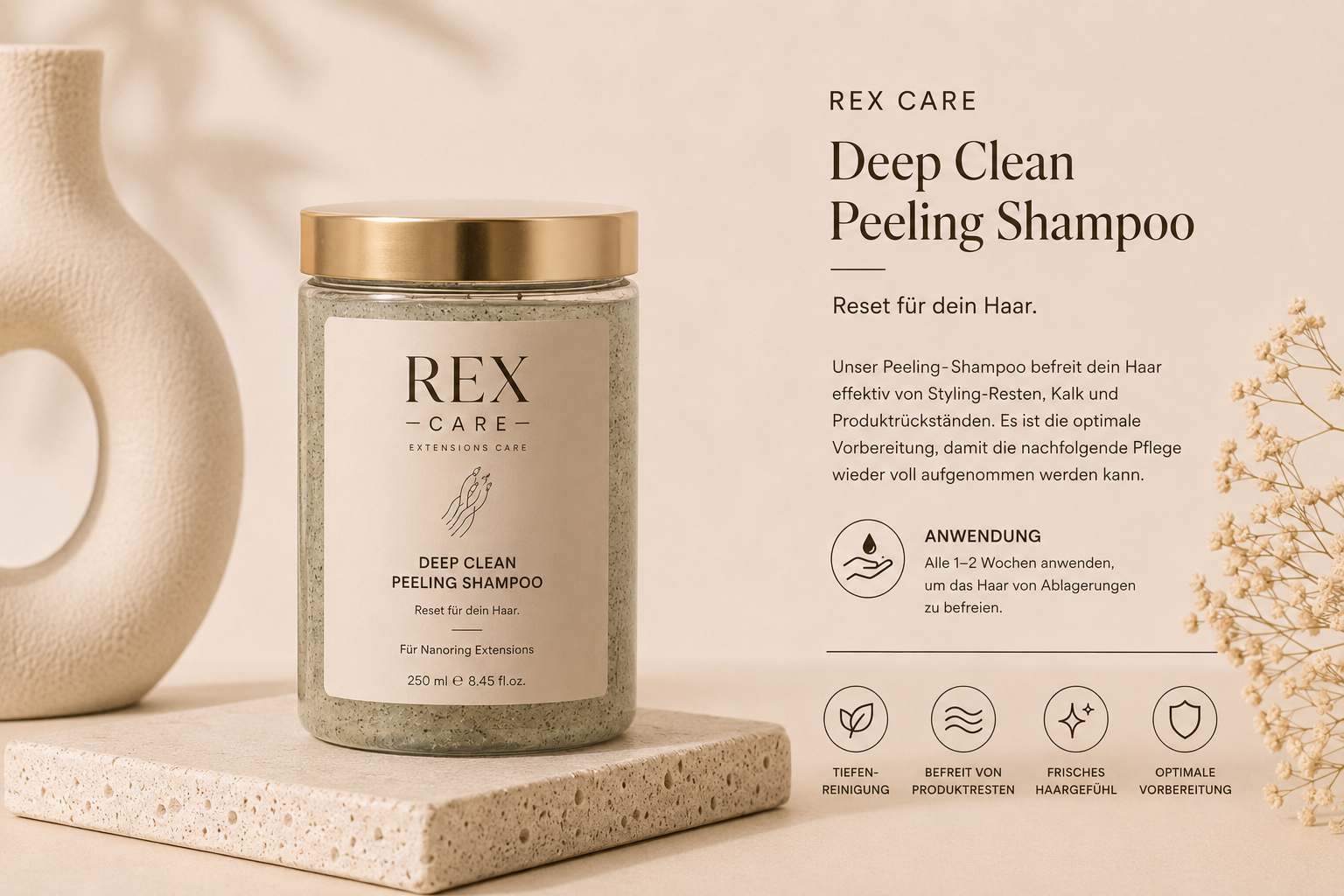 REX CARE Deep Clean Peeling Shampoo