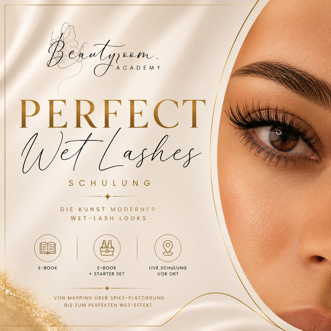 Die perfekte Wet Lash Technik – Werde zur Expertin für den Trend-Look